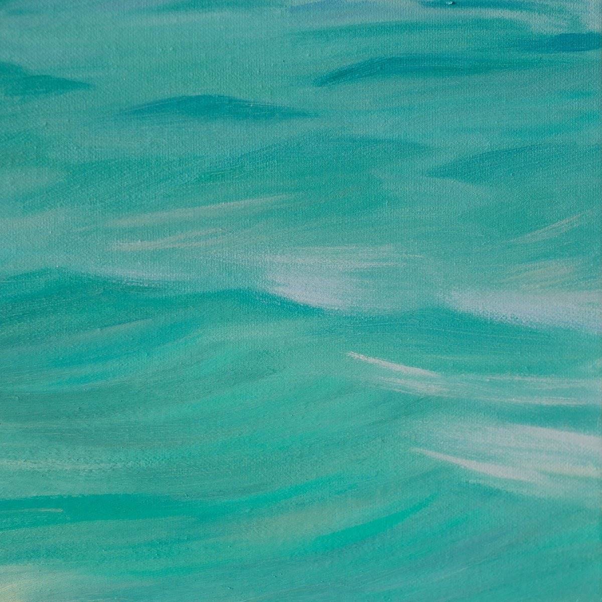 Original Landscape Oil Painting on Canvas - Seaside