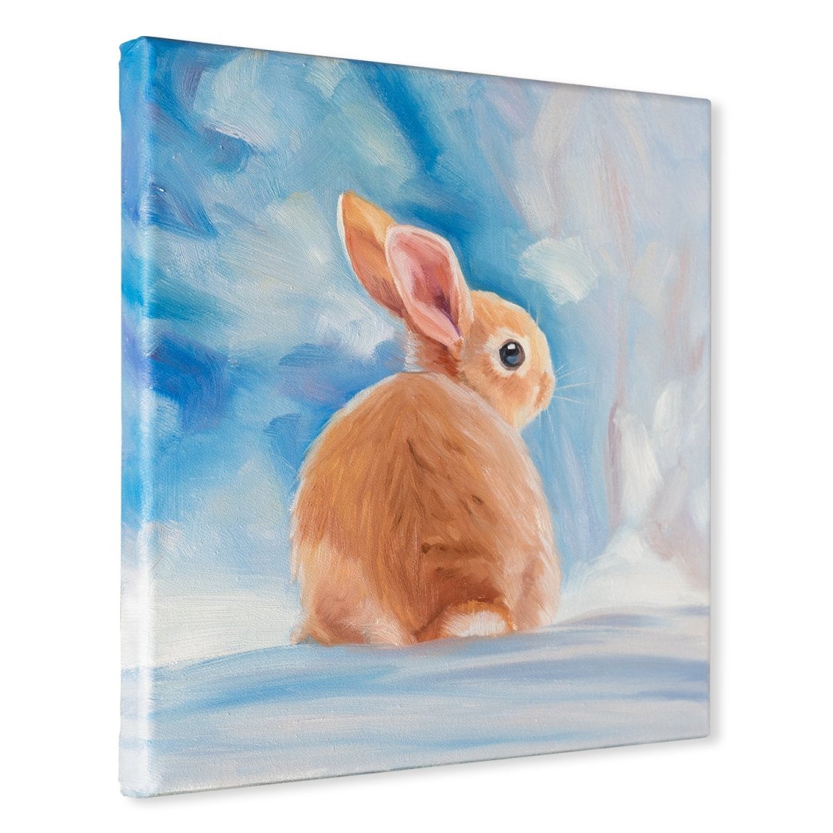 Original Oil Painting on Canvas - Rabbit #AT7