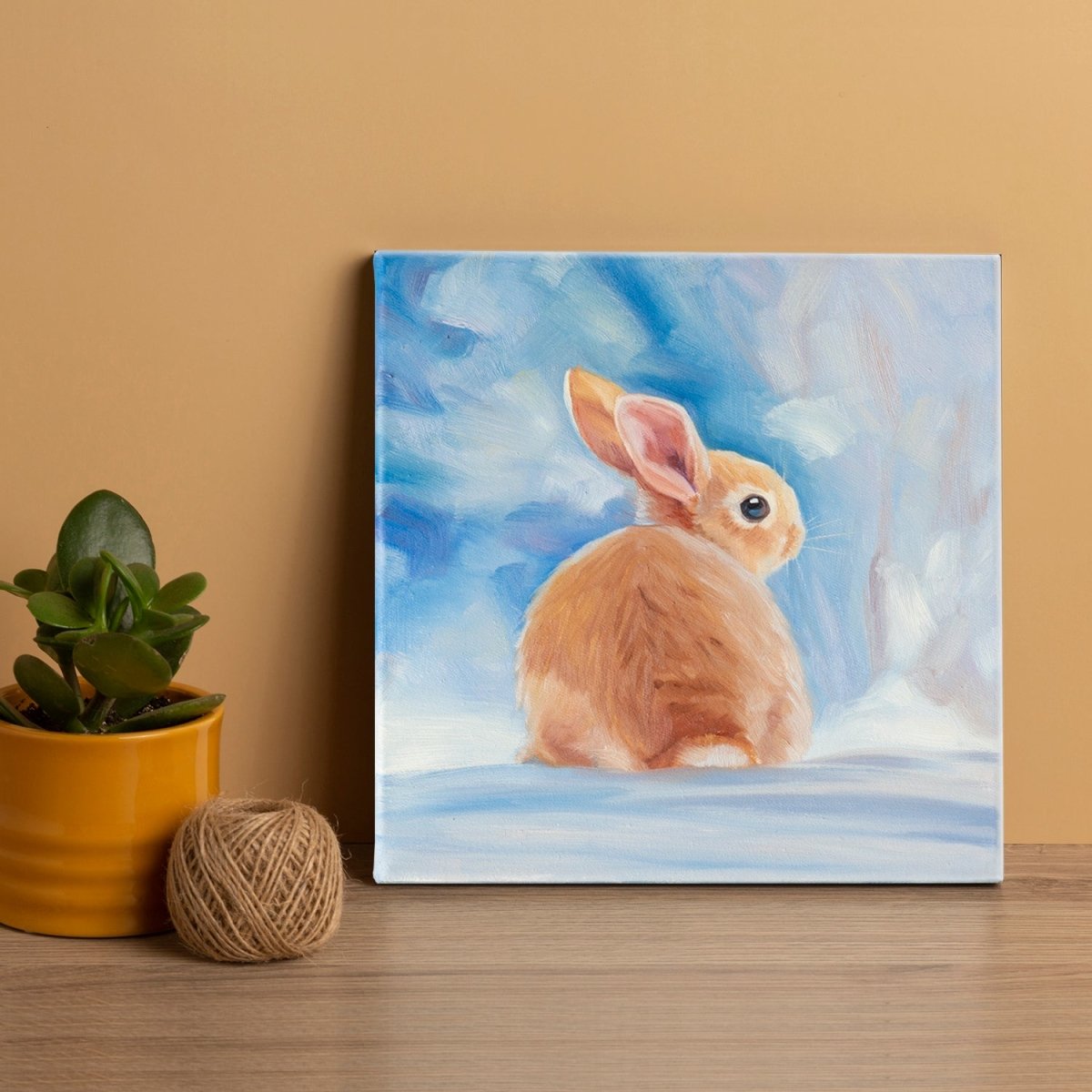 Original Oil Painting on Canvas - Rabbit #AT7