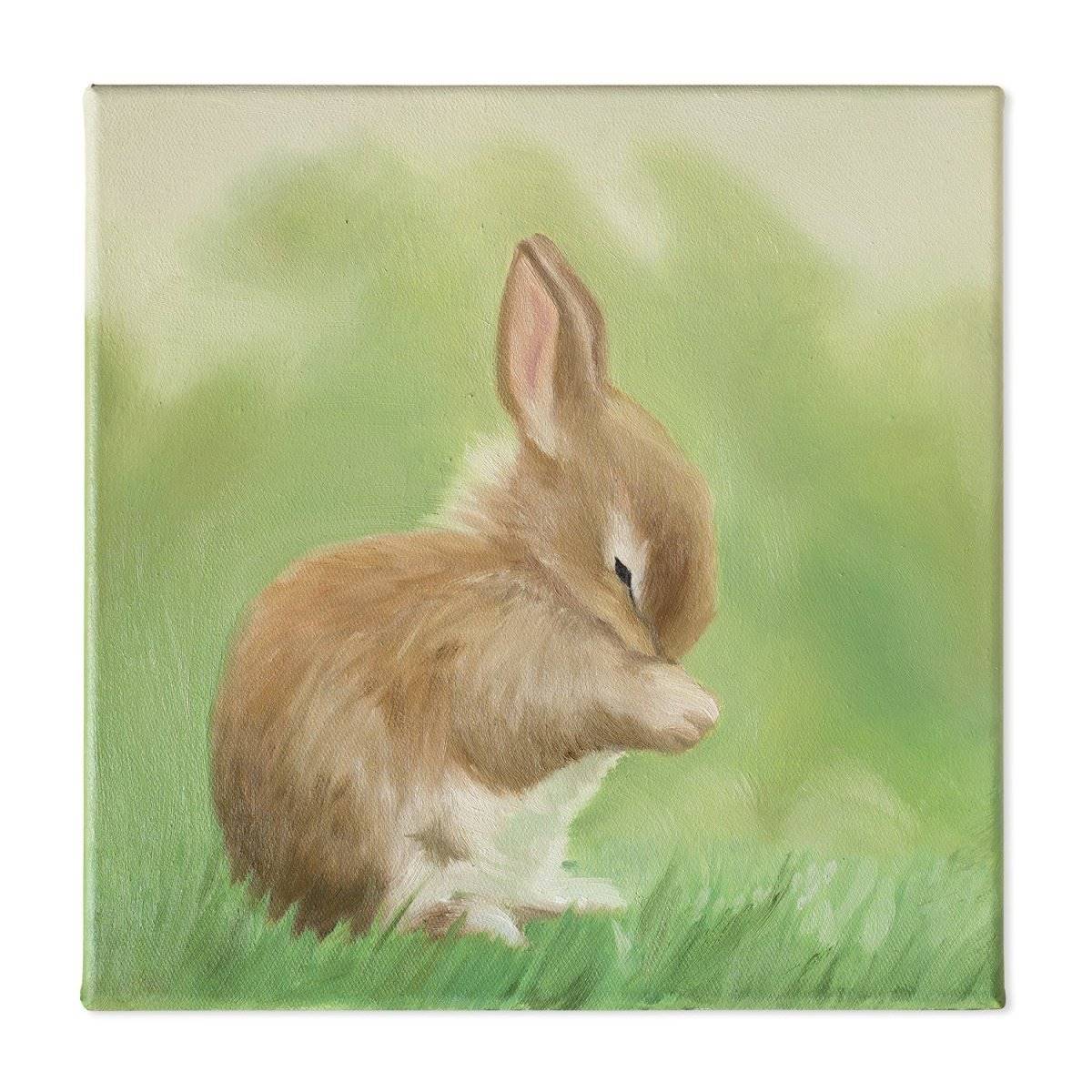 Original Oil Painting on Canvas - Rabbit #AT5