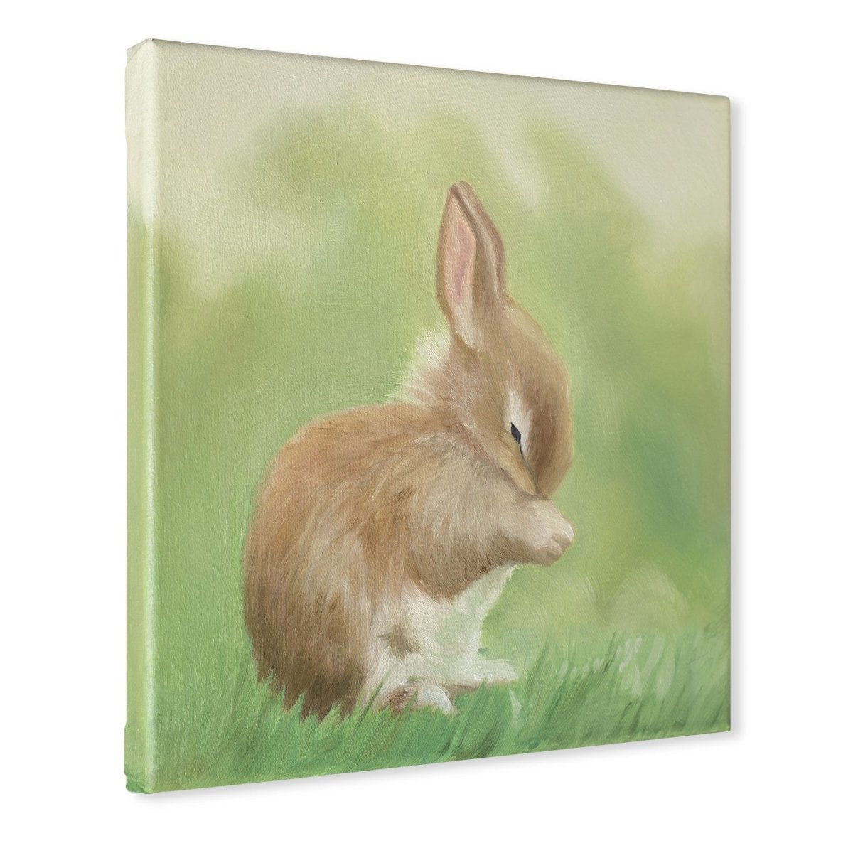 Original Oil Painting on Canvas - Rabbit #AT5