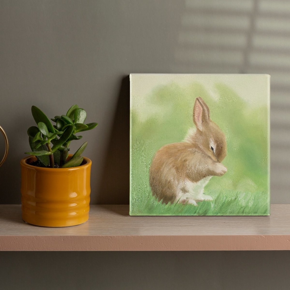 Original Oil Painting on Canvas - Rabbit #AT5