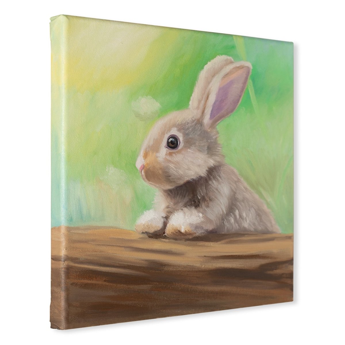 Original Oil Painting on Canvas - Rabbit #AT4