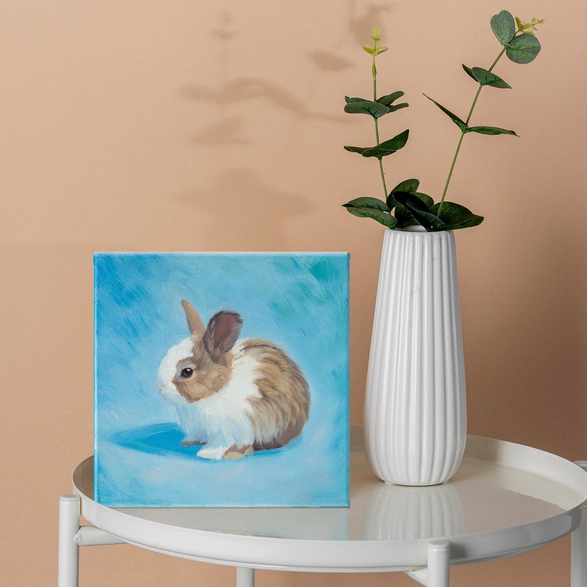 Original Oil Painting on Canvas - Rabbit #AT3