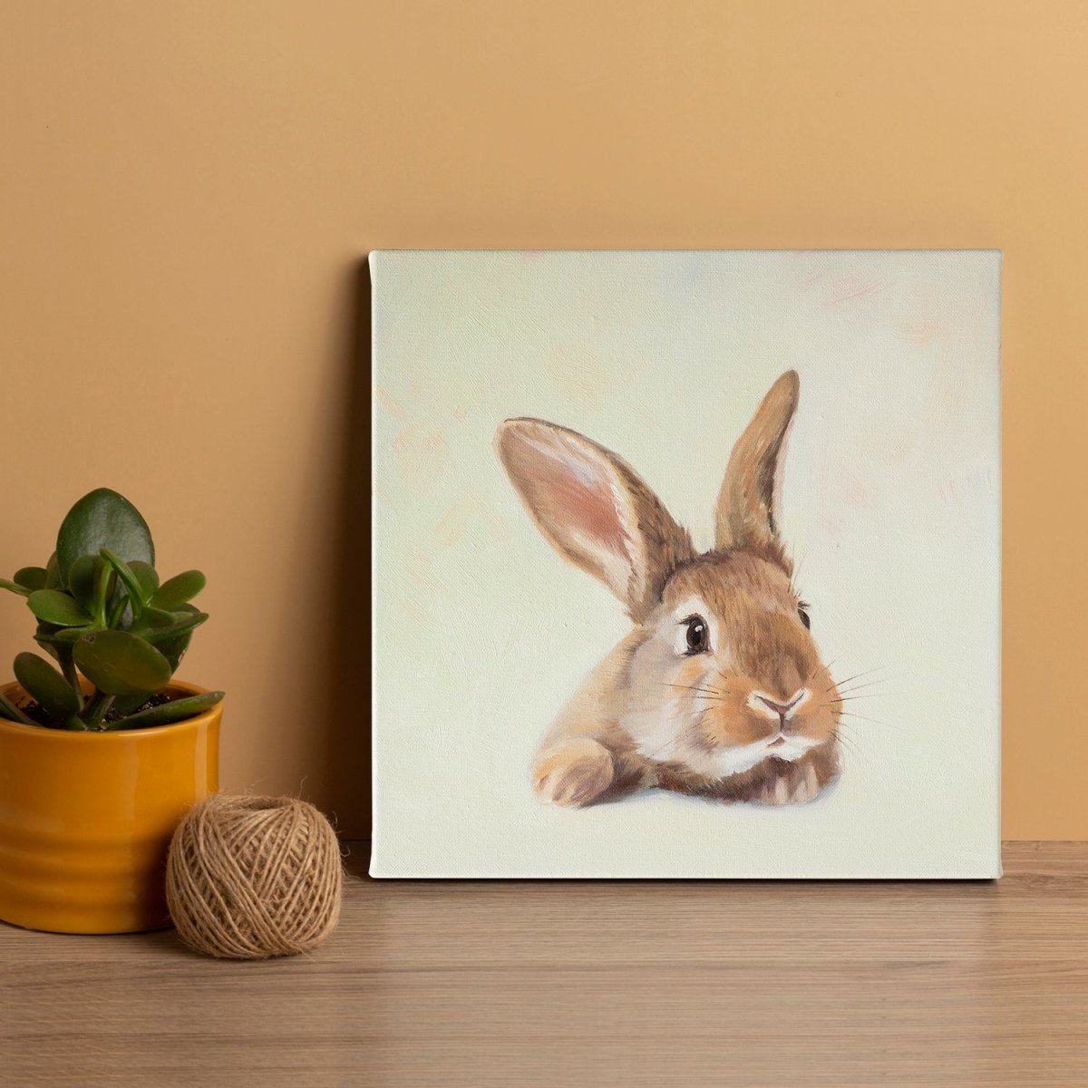 Original Oil Painting on Canvas - Rabbit #AT2
