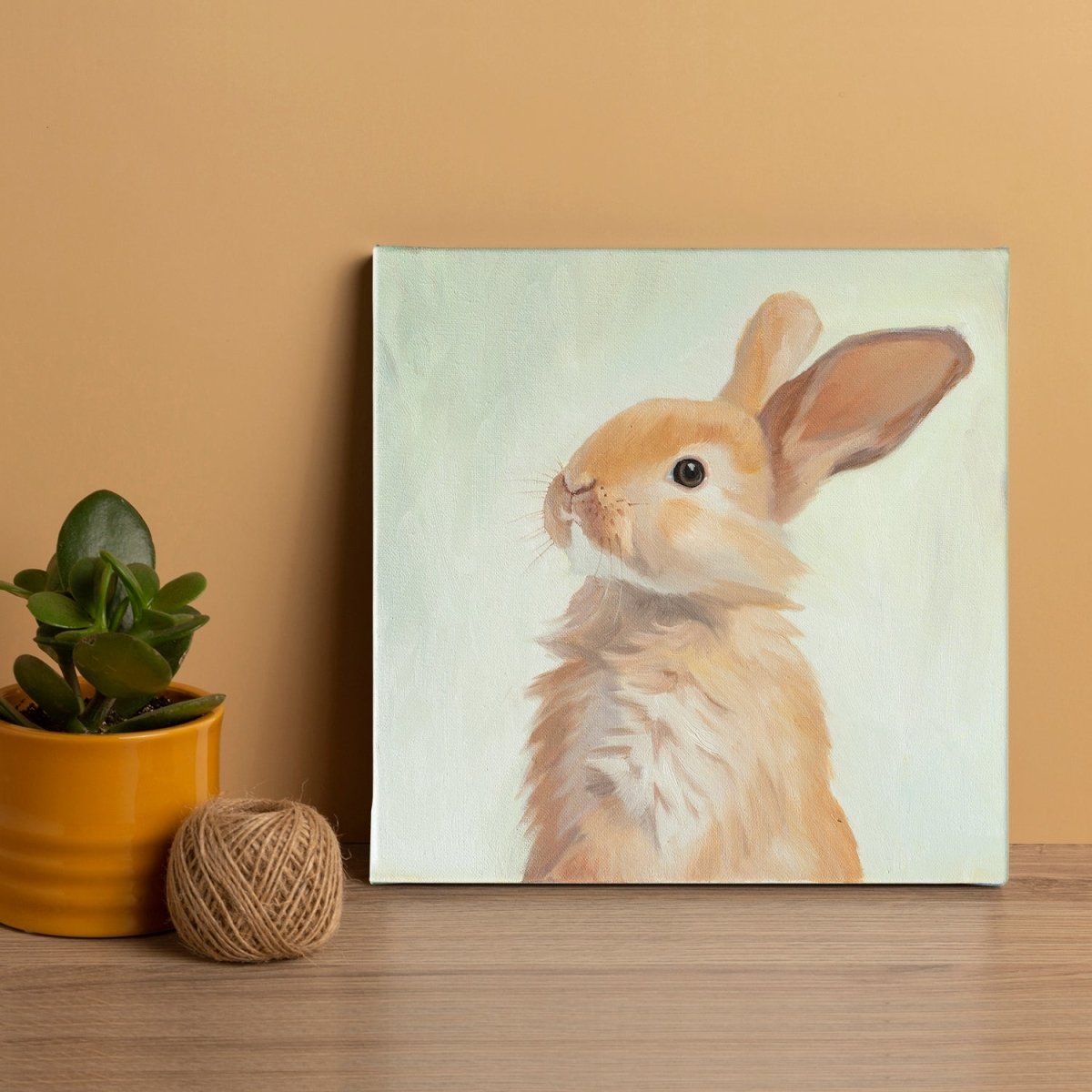 Original Oil Painting on Canvas - Rabbit #AT1
