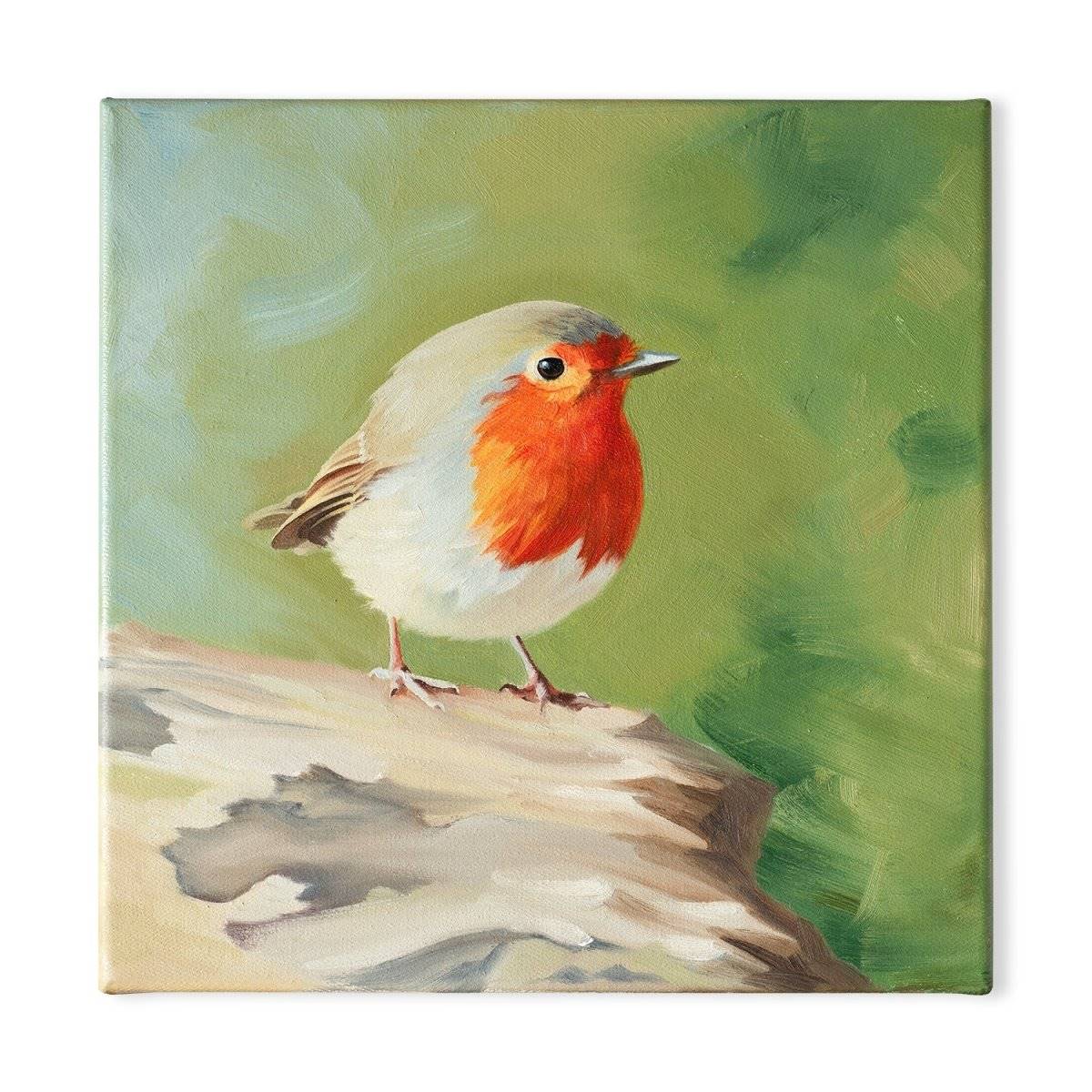 Original Oil Painting on Canvas - Bird#WT6