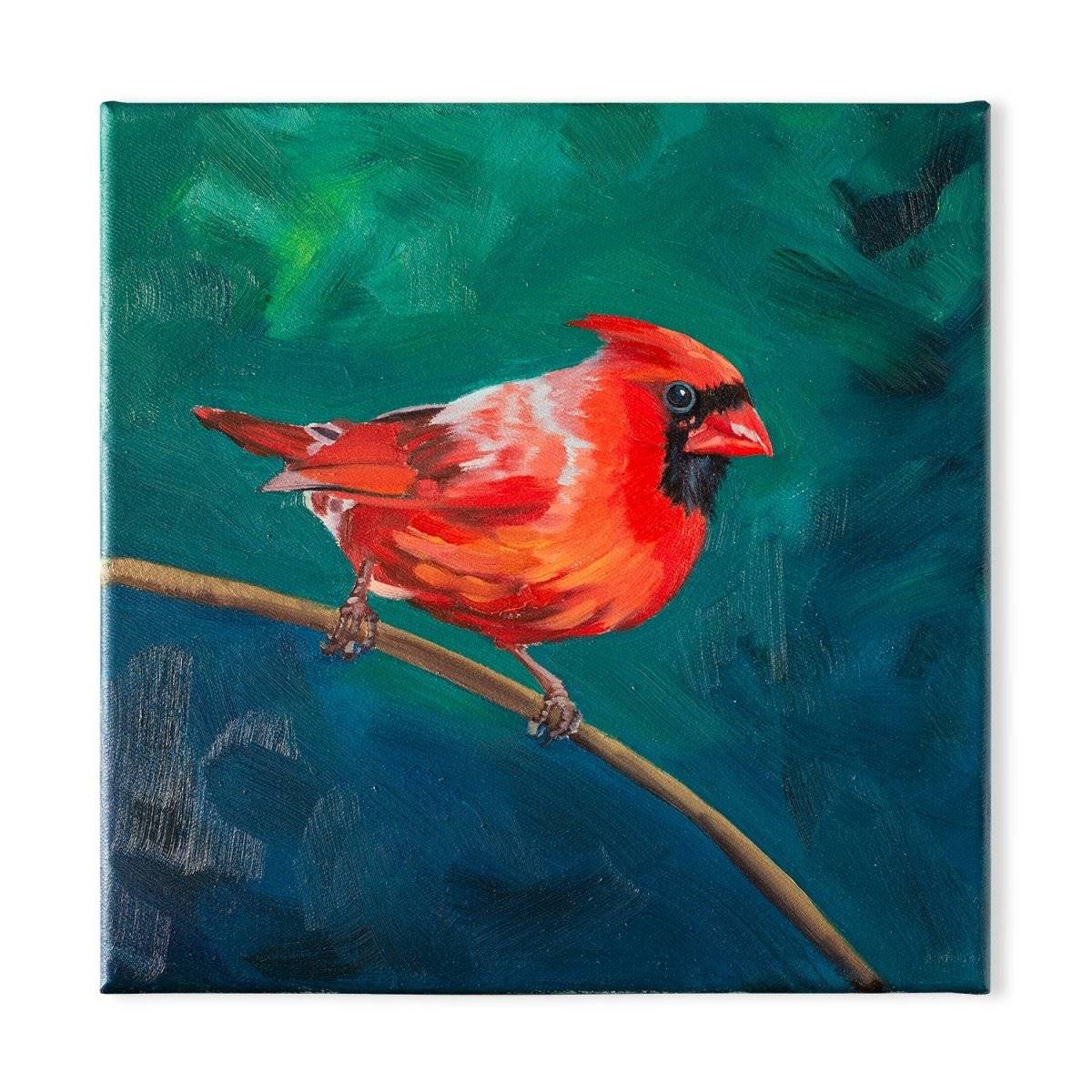 Original Oil Painting on Canvas - Bird#WT7
