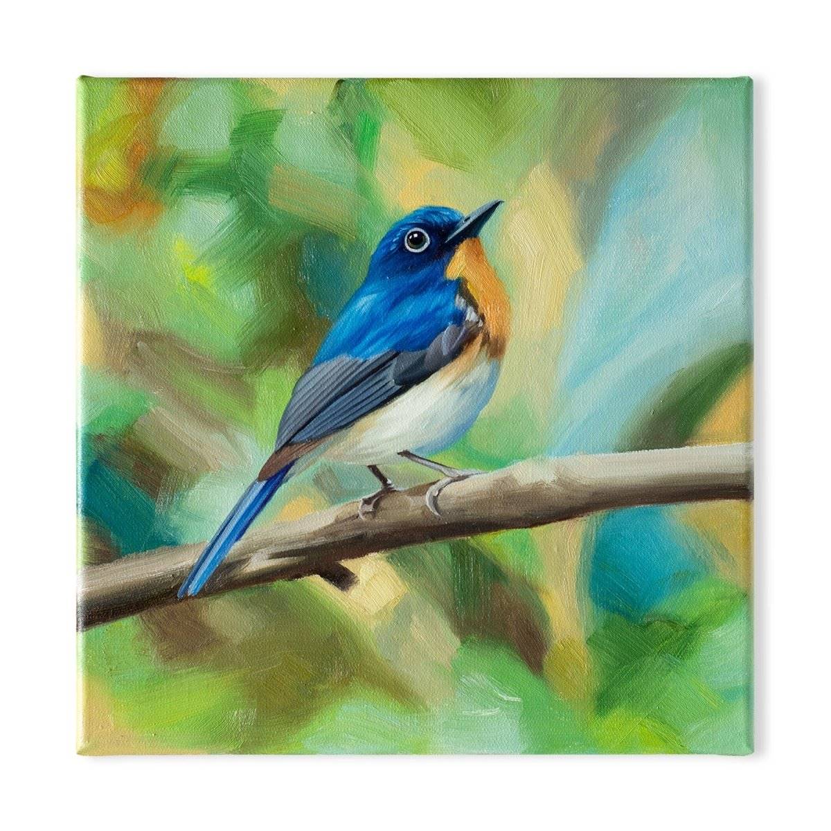 Original Oil Painting on Canvas - Bird#WT8