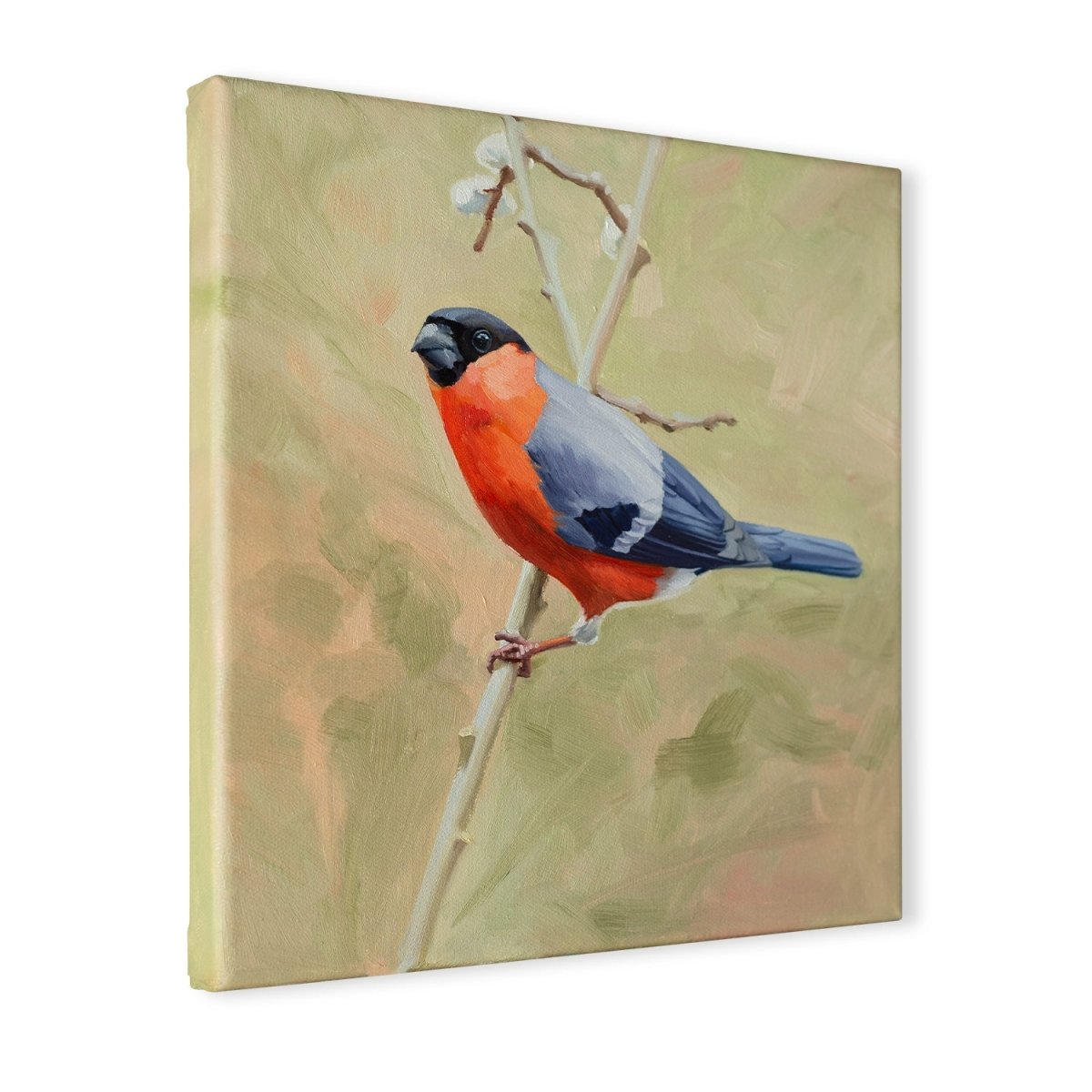 Original Oil Painting on Canvas - Bird#WT9