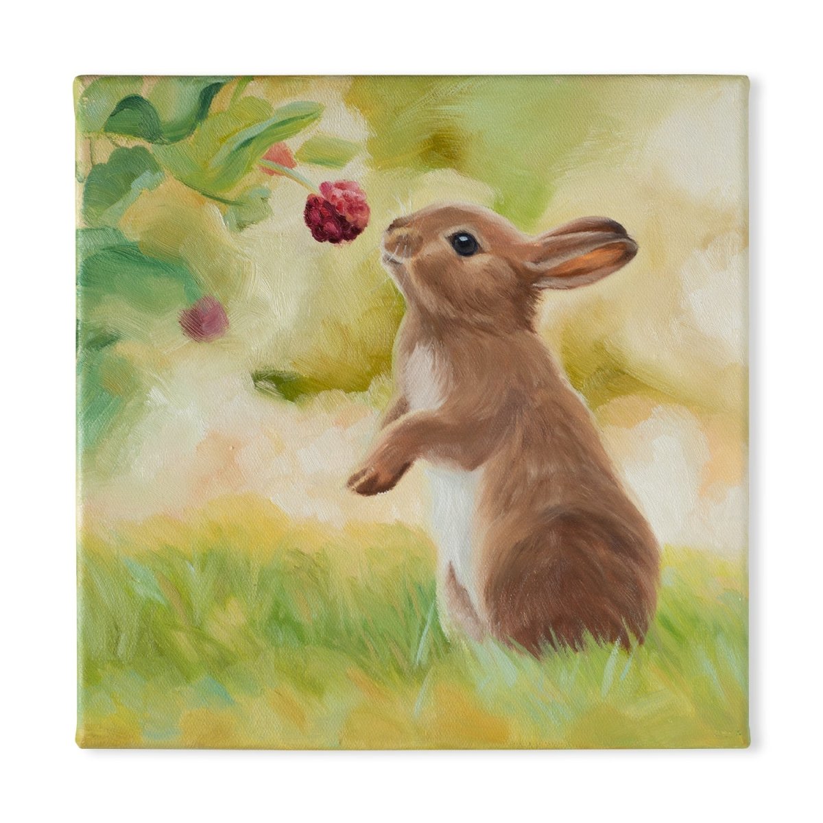 Original Oil Painting on Canvas - Rabbit #AT9