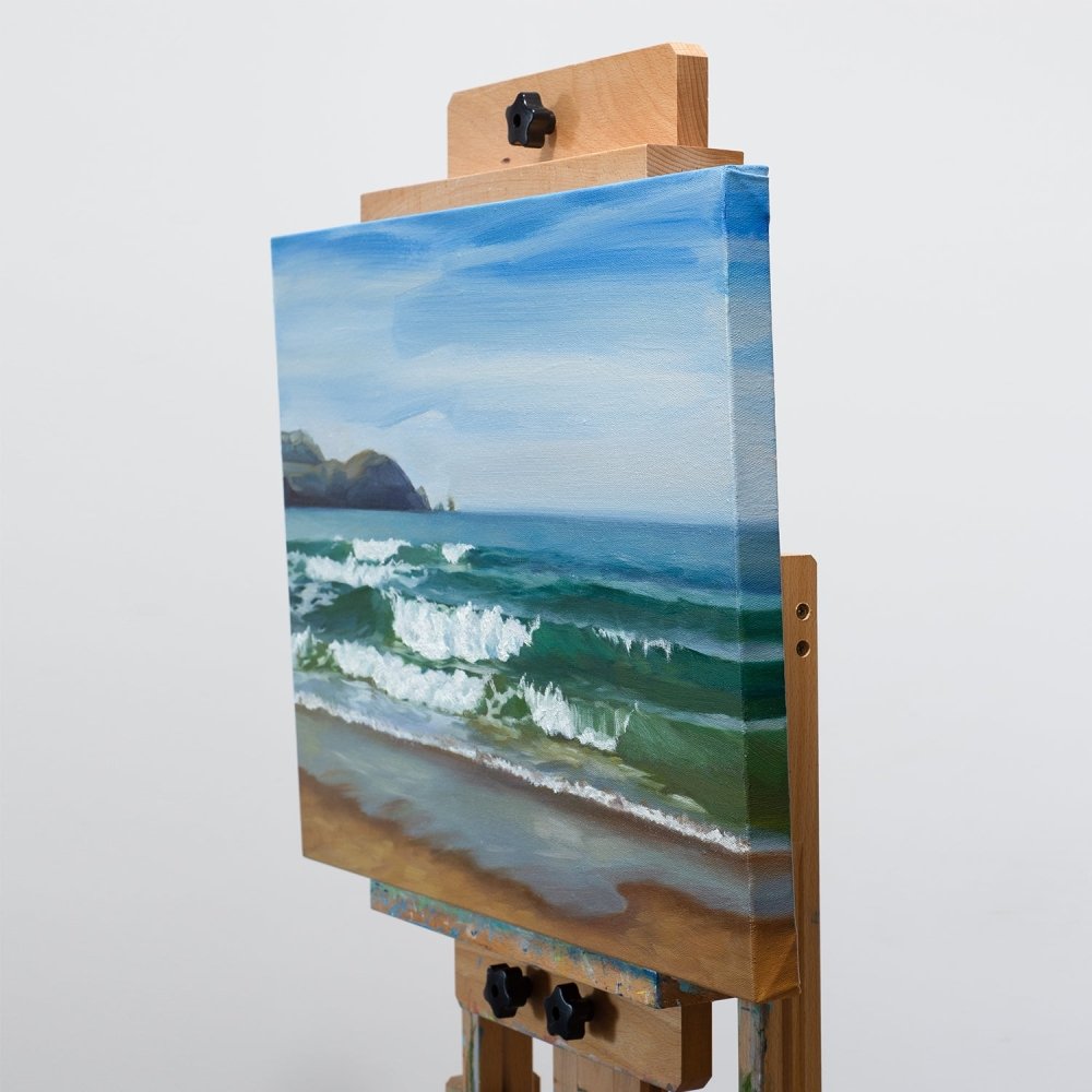 Beach - Original Oil Painting on Canvas