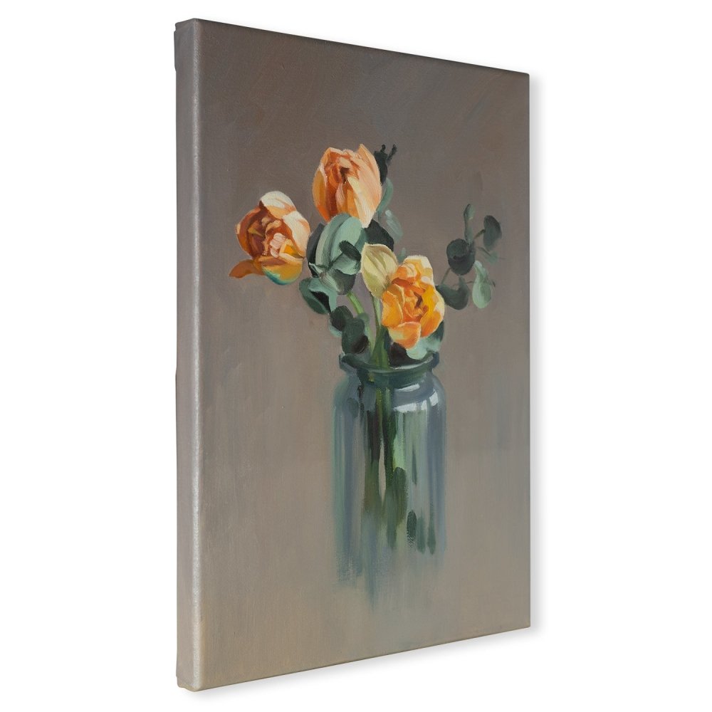 Original Oil Painting on Canvas - Floral