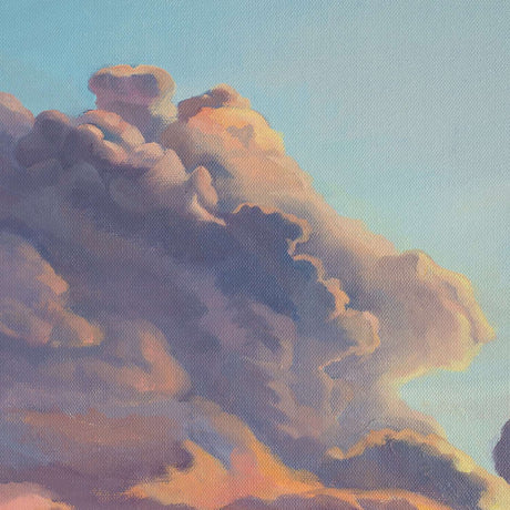 Original Art | Landscape Oil Painting | Oil on Canvas | Cloud | 70 x 90cm - LohillArt