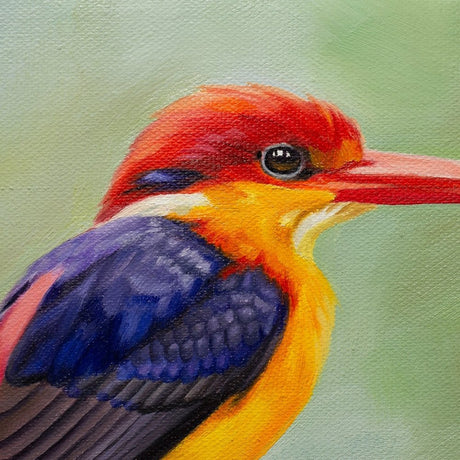 Original Oil Painting on Canvas  - Bird#WT1
