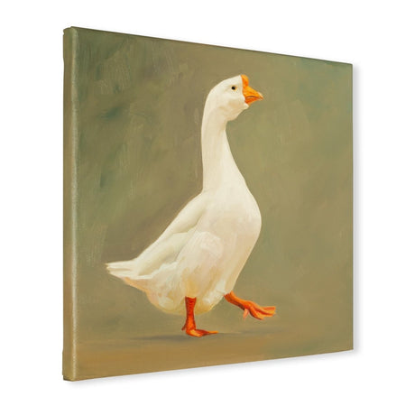 Original Oil Painting on Canvas  - Goose